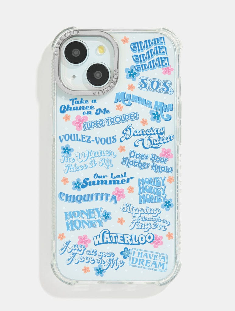 ABBA Songs Shock iPhone Case Phone Cases Skinnydip London