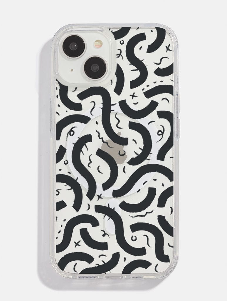 Abstract Doodle MagSafe iPhone Case Phone Cases Skinnydip London