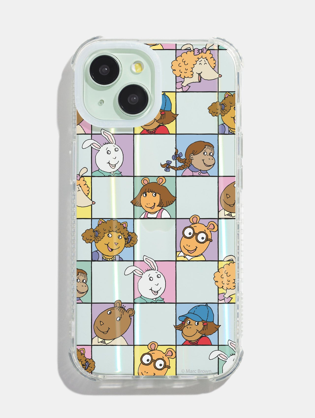 Arthur x Skinnydip Character Grid Holo Shock iPhone Case Phone Cases Skinnydip London