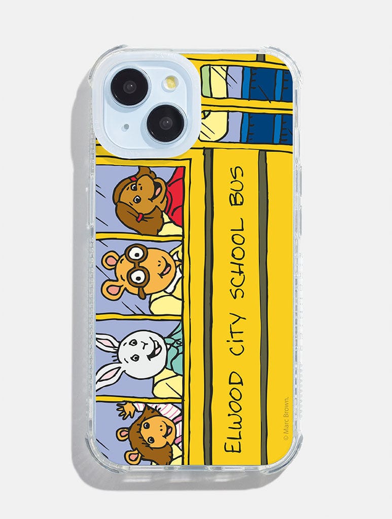 Arthur x Skinnydip School Bus Shock iPhone Case Phone Cases Skinnydip London