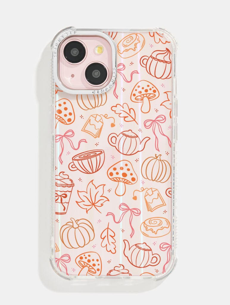 Autumn Doodle Shock iPhone Case Phone Cases Skinnydip London