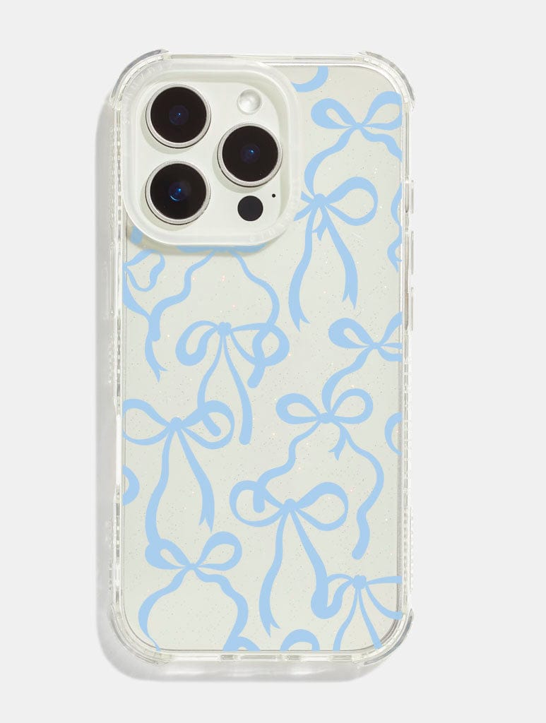 Baby Blue Shock iPhone Case Phone Cases Skinnydip London