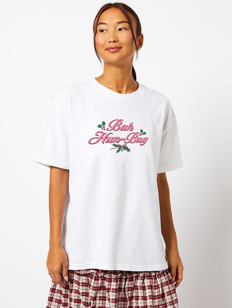 Bah Hunbung T-Shirt in Ecru Tops & T-Shirts Skinnydip London