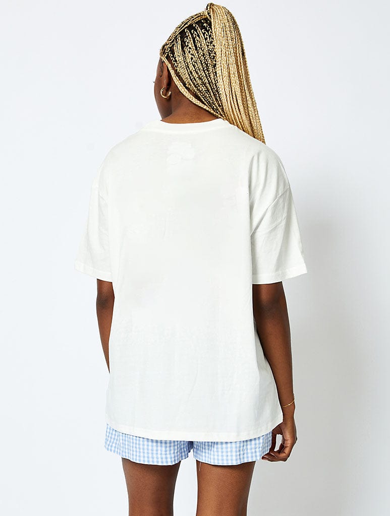 Big Dills Ecru T-Shirt Tops & T-Shirts Skinnydip London