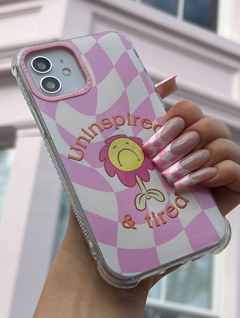 Big Fat Jenna x Skinnydip Uninspired & Tired Shock iPhone Case Phone Cases Skinnydip London