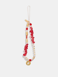 Birthstone Beaded Phone Strap Phone Grips Skinnydip London