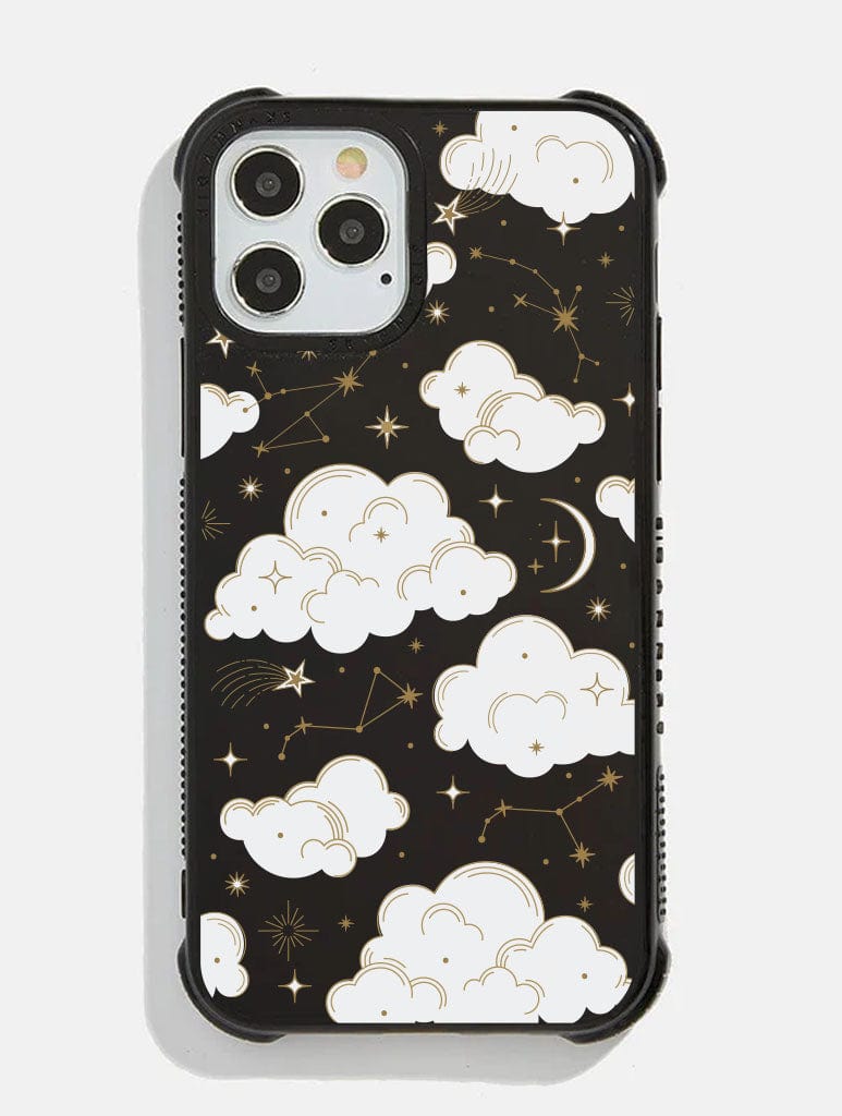 Black Celestial Cloud Shock iPhone Case Phone Cases Skinnydip London