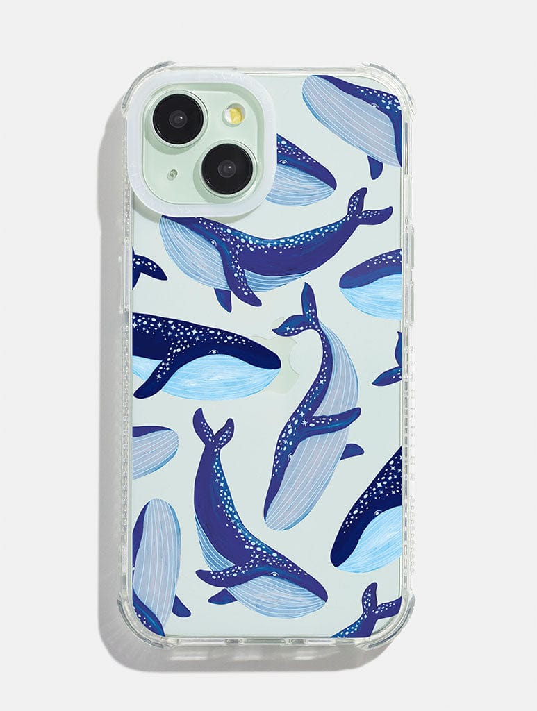 Blue Whale Shock iPhone Case Phone Cases Skinnydip London