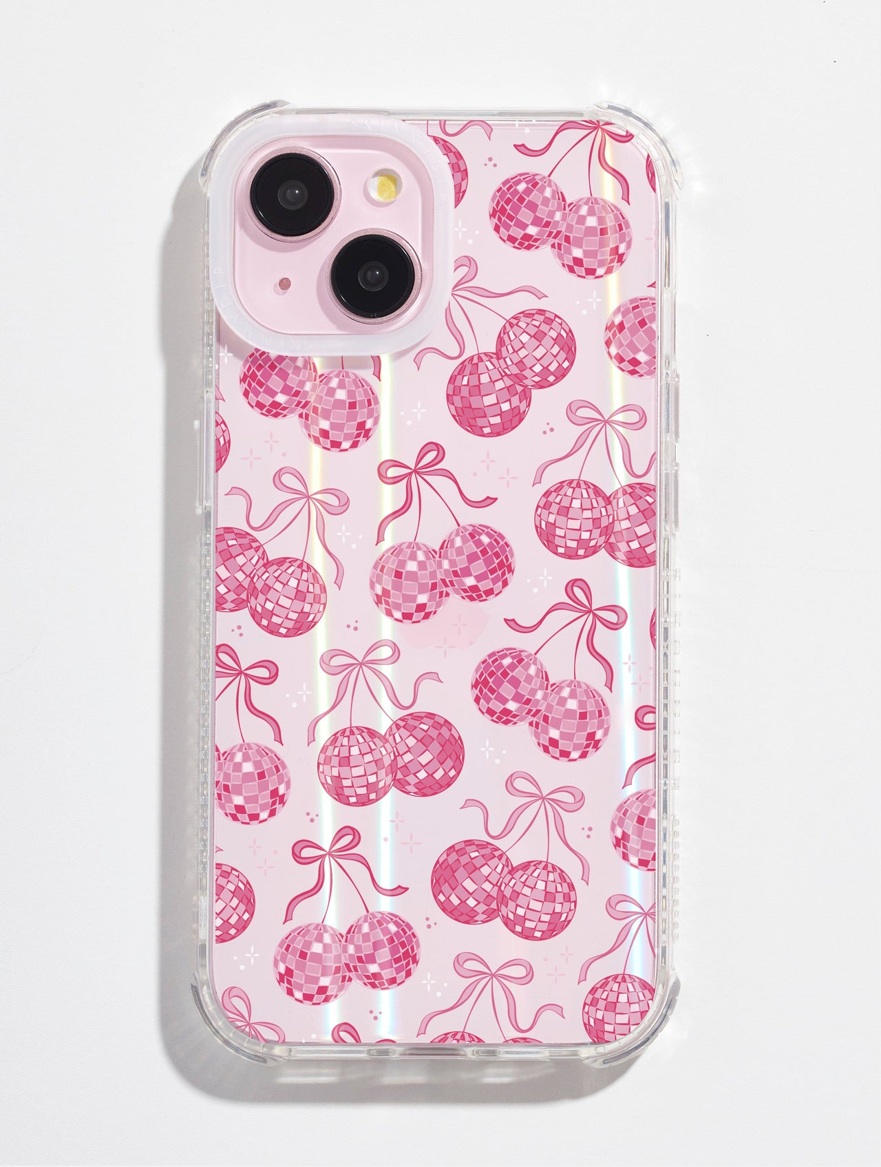 Bow Disco Cherry Shock iPhone Case Phone Cases Skinnydip London