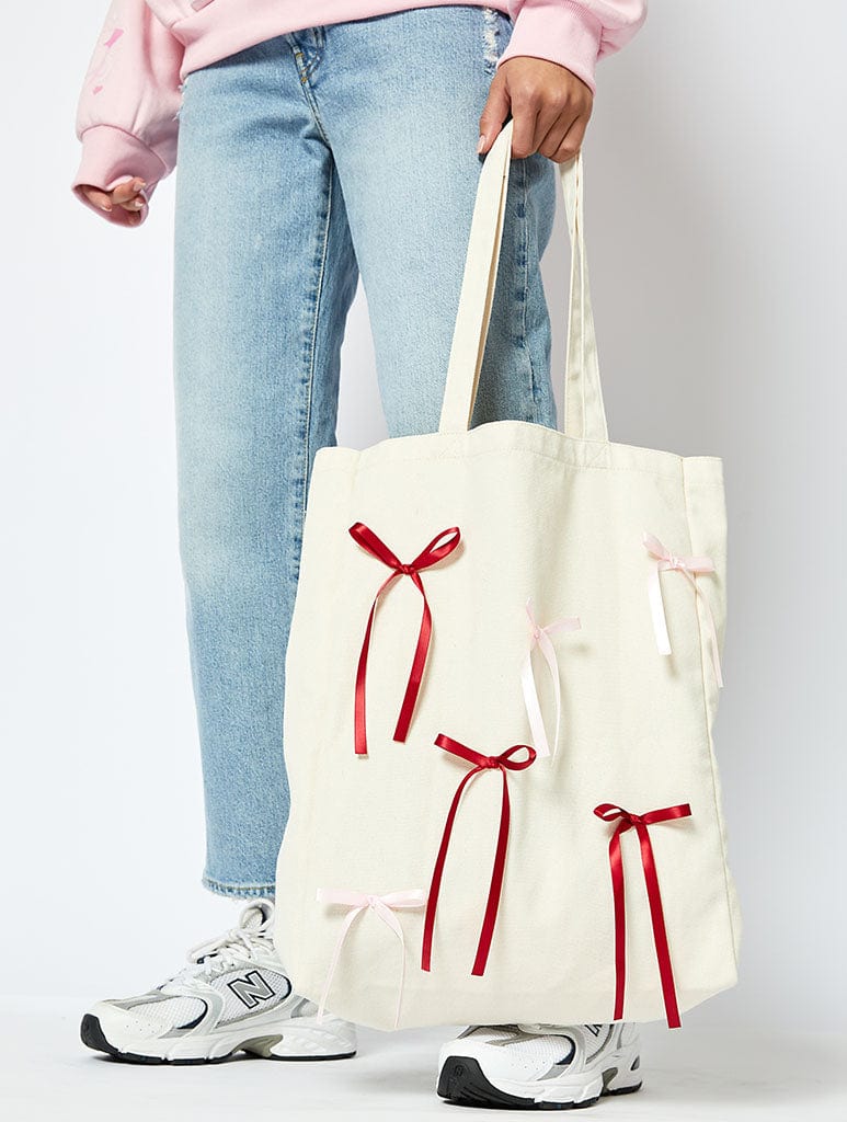 Bow Tote Bag Tote Bags Skinnydip London