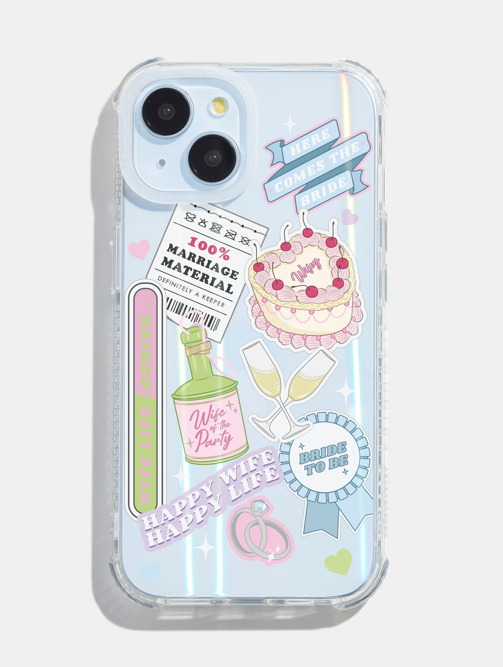 Bridal Sticker Shock iPhone Case Phone Cases Skinnydip London