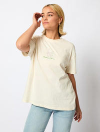 Brunch Club T-Shirt in Ecru Tops & T-Shirts Skinnydip London