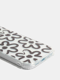 Brush Flower Shock iPhone Case Phone Cases Skinnydip London