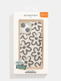 Brush Flower Shock iPhone Case Phone Cases Skinnydip London