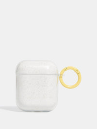 Buttermilk Glitter AirPods Case AirPods Cases Skinnydip London