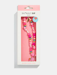 Care Bears x Skinnydip Pink Beaded Phone Strap Phone Grips Skinnydip London