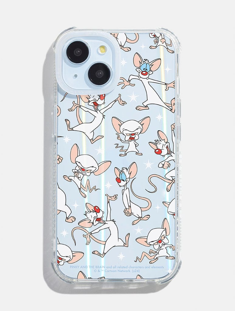 Cartoon Network Pinky & the Brain Repeat Shock iPhone Case Phone Cases Skinnydip London