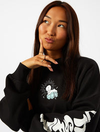 Casper x Skinnydip Black Sweatshirt Hoodies & Sweatshirts Skinnydip London