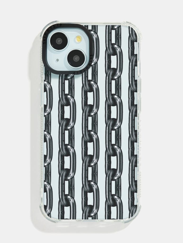 Chain Print Shock iPhone Case Phone Cases Skinnydip London