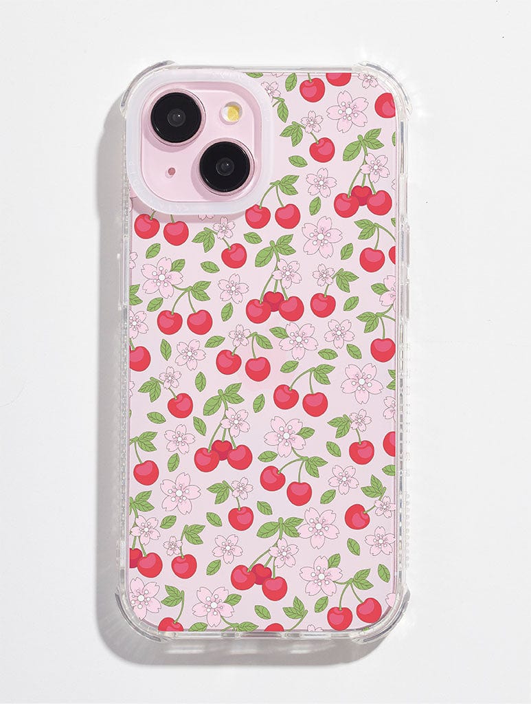 Cherry Flower Shock iPhone Case Phone Cases Skinnydip London