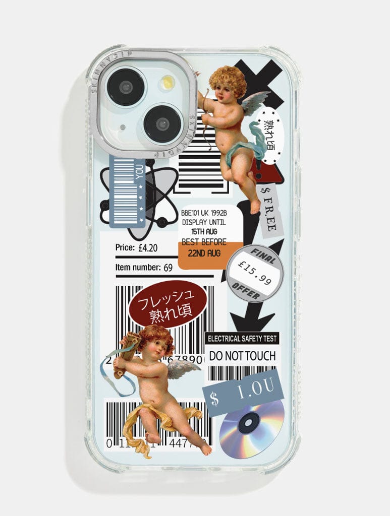 Cherub Sticker Shock iPhone Case Phone Cases Skinnydip London