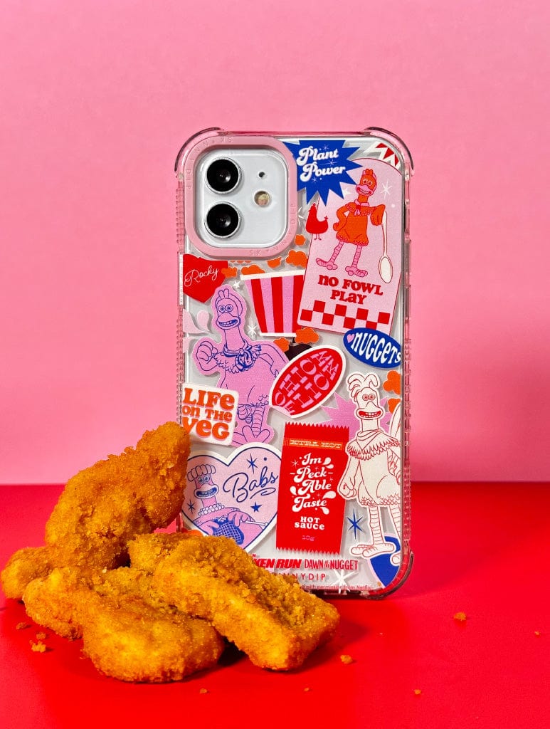 Chicken Run 2 x Skinnydip Chicken Shop Sticker Shock iPhone Case Phone Cases Skinnydip London