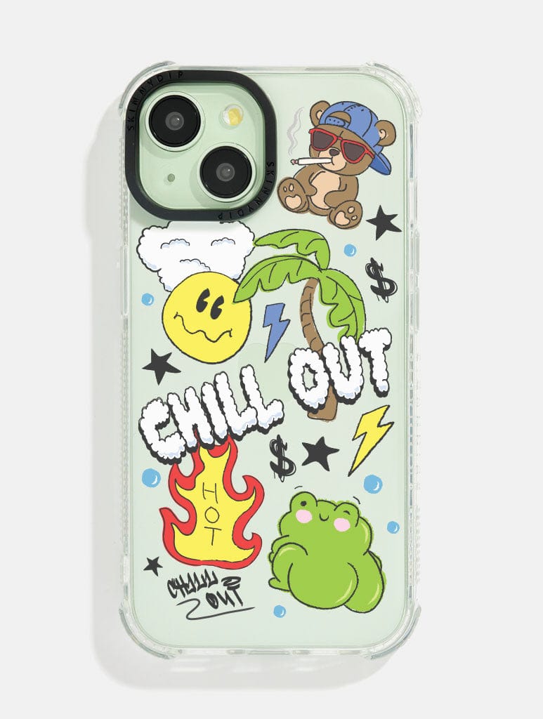 Chill Out Shock iPhone Case Phone Cases Skinnydip London