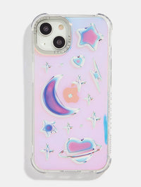 Chrome Print Celestial iPhone Shock Case Phone Cases Skinnydip London