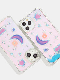 Chrome Print Celestial iPhone Shock Case Phone Cases Skinnydip London