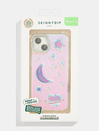 Chrome Print Celestial iPhone Shock Case Phone Cases Skinnydip London