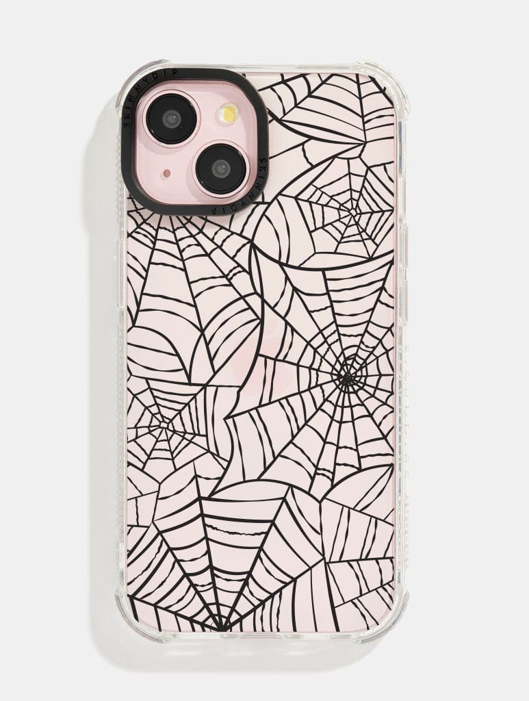 Cobweb Shock iPhone Case Phone Cases Skinnydip London