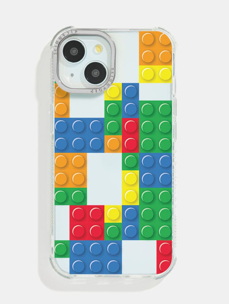 Colourful Bricks Shock iPhone Case Phone Cases Skinnydip London