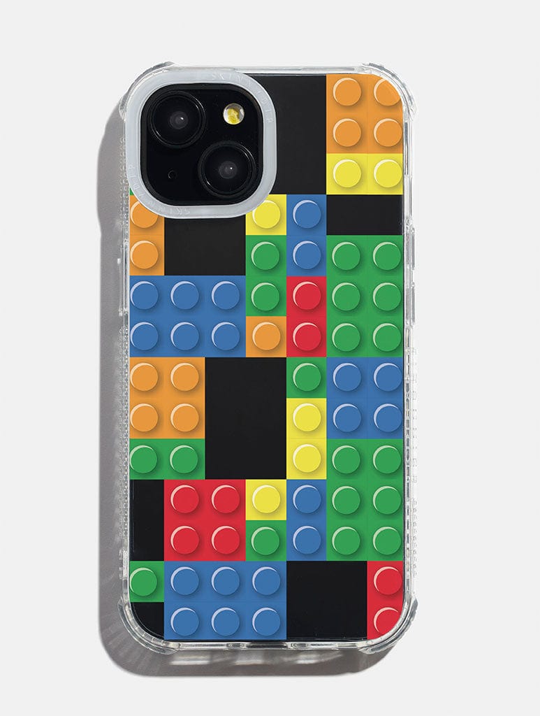 Colourful Bricks Shock iPhone Case Phone Cases Skinnydip London