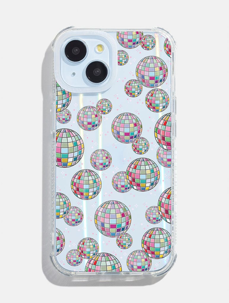 Colourful Disco Ball Shock iPhone Case Phone Cases Skinnydip London