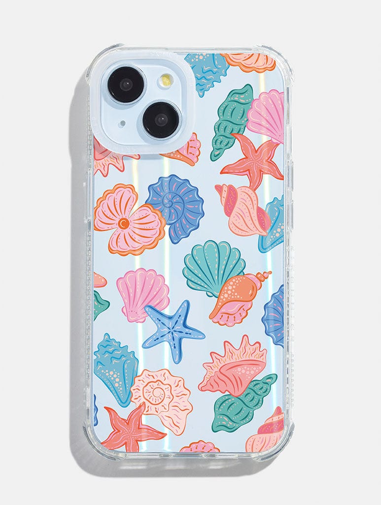 Colourful Sea Shells Shock iPhone Case Phone Cases Skinnydip London