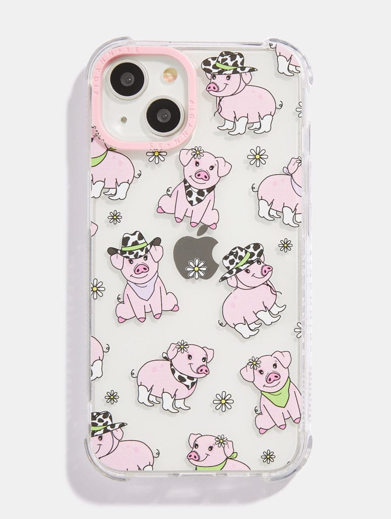 Country Pig Shock iPhone Case Phone Cases Skinnydip London