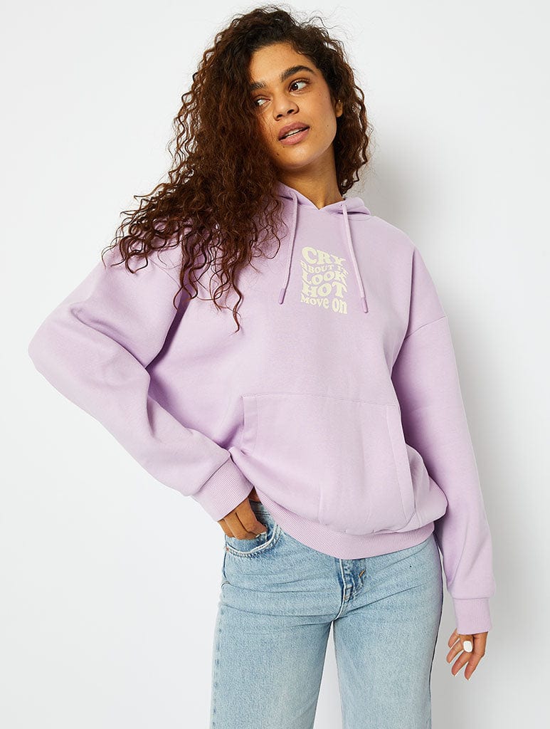 Lilac 2025 oversized hoodie