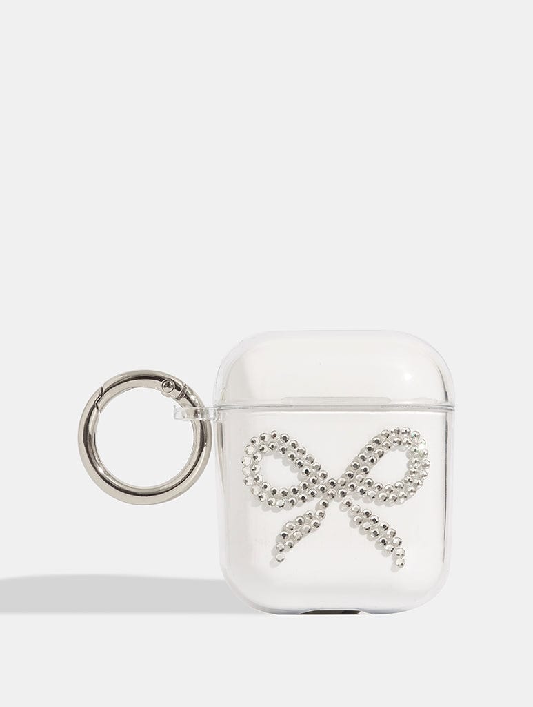 Diamante Bow AirPods Case AirPods Cases Skinnydip London