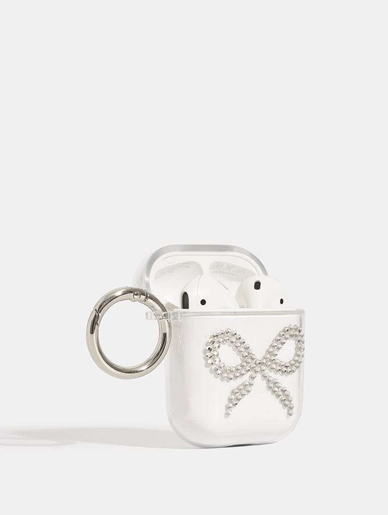 Diamante Bow AirPods Case AirPods Cases Skinnydip London