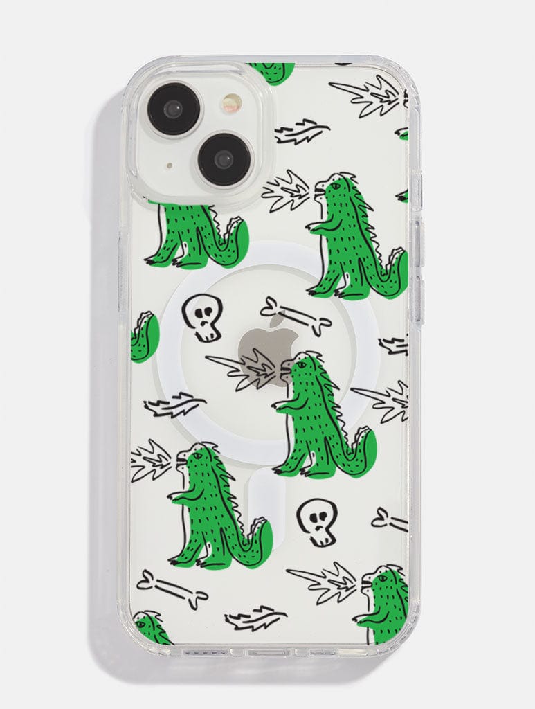 Dino Doodle MagSafe iPhone Case Phone Cases Skinnydip London