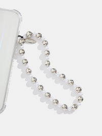 Disco Ball Beaded Phone Strap Phone Grips Skinnydip London