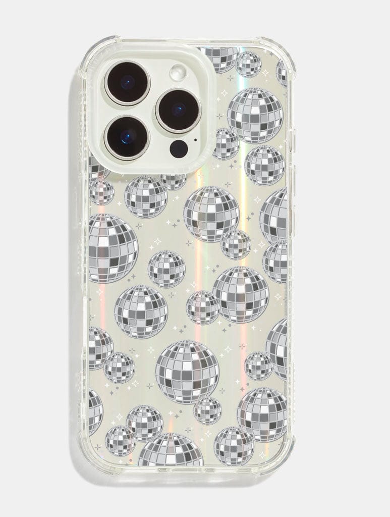 Disco Ball Repeat Shock iPhone Case Phone Cases Skinnydip London