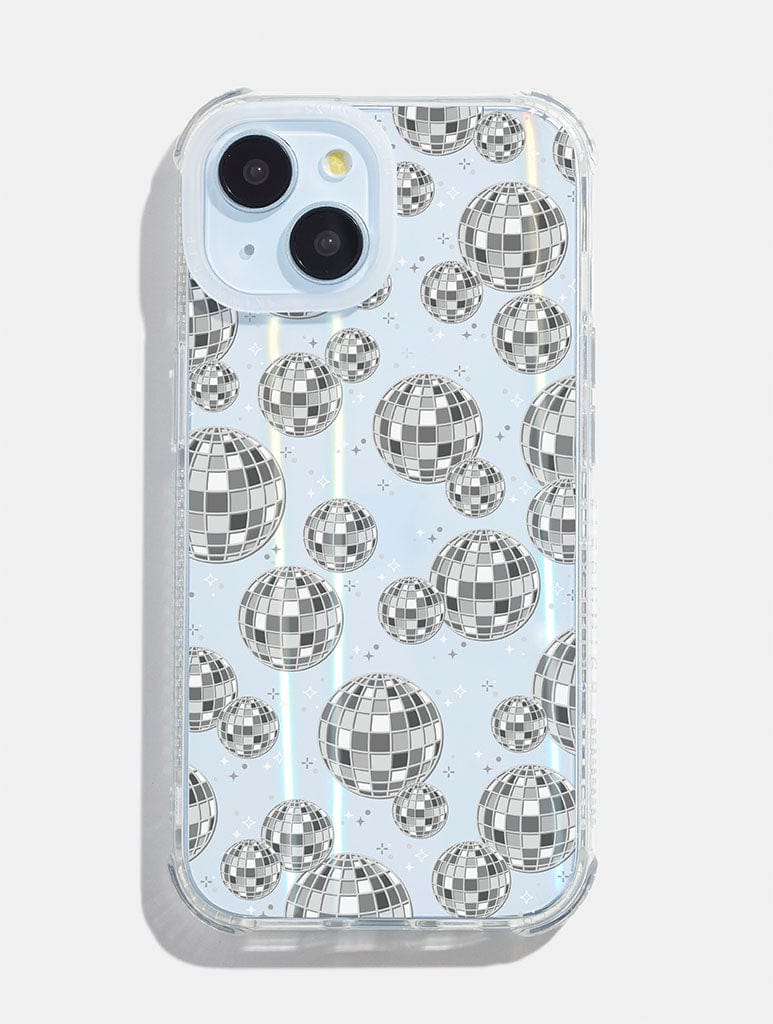 Disco Ball Repeat Shock iPhone Case Phone Cases Skinnydip London