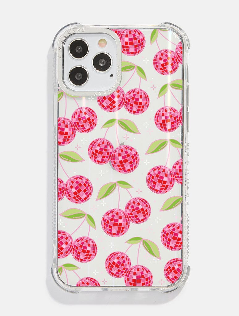 Disco Cherries Red Shock iPhone Case Phone Cases Skinnydip London