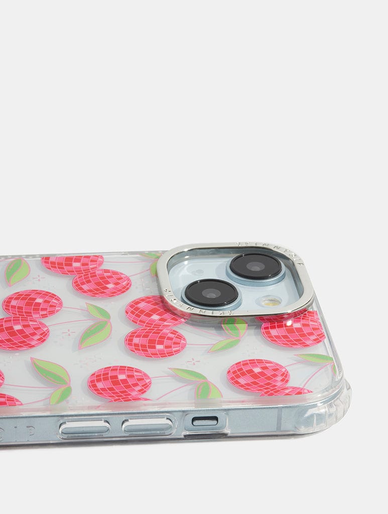 Disco Cherries Shock iPhone Case Phone Cases Skinnydip London