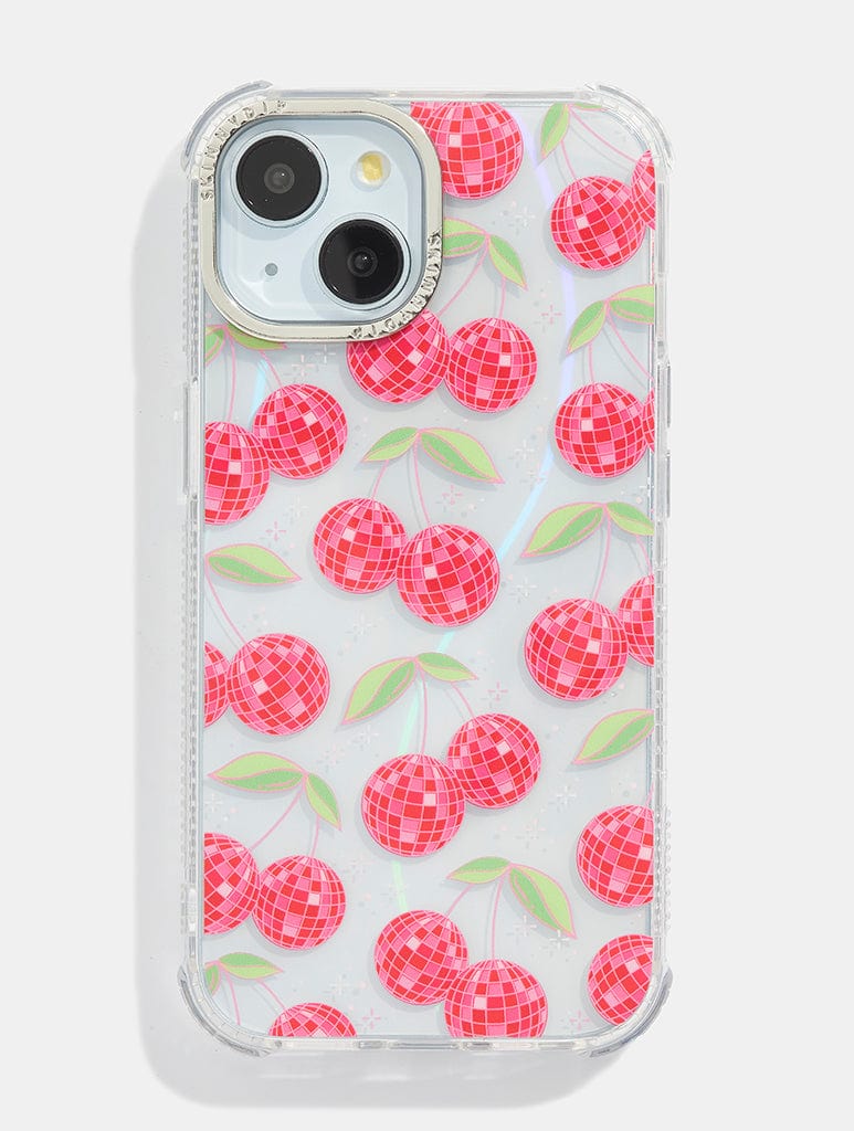 Disco Cherries Shock iPhone Case Phone Cases Skinnydip London