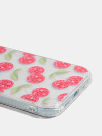 Disco Cherries Shock iPhone Case Phone Cases Skinnydip London