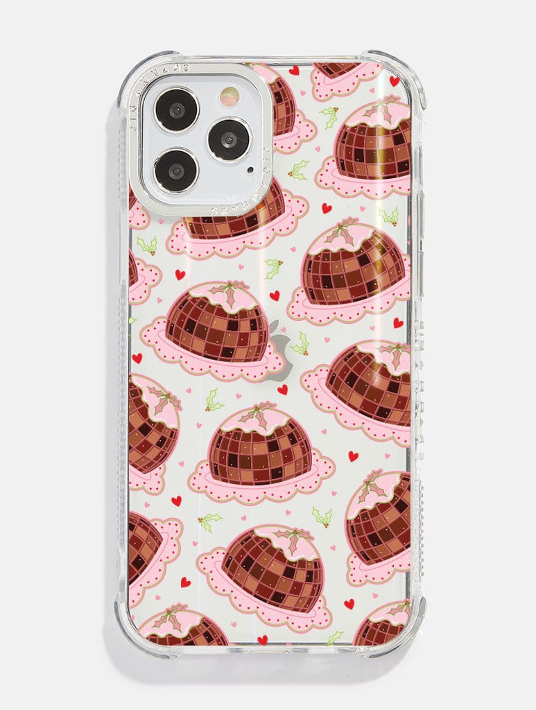 Disco Christmas Pudding Shock iPhone Case Phone Cases Skinnydip London