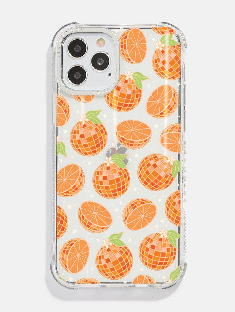 Disco Oranges Shock iPhone Case Phone Cases Skinnydip London