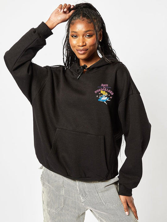 Disney Alice In Wonderland Black Hoodie | Shop Disney Clothing ...